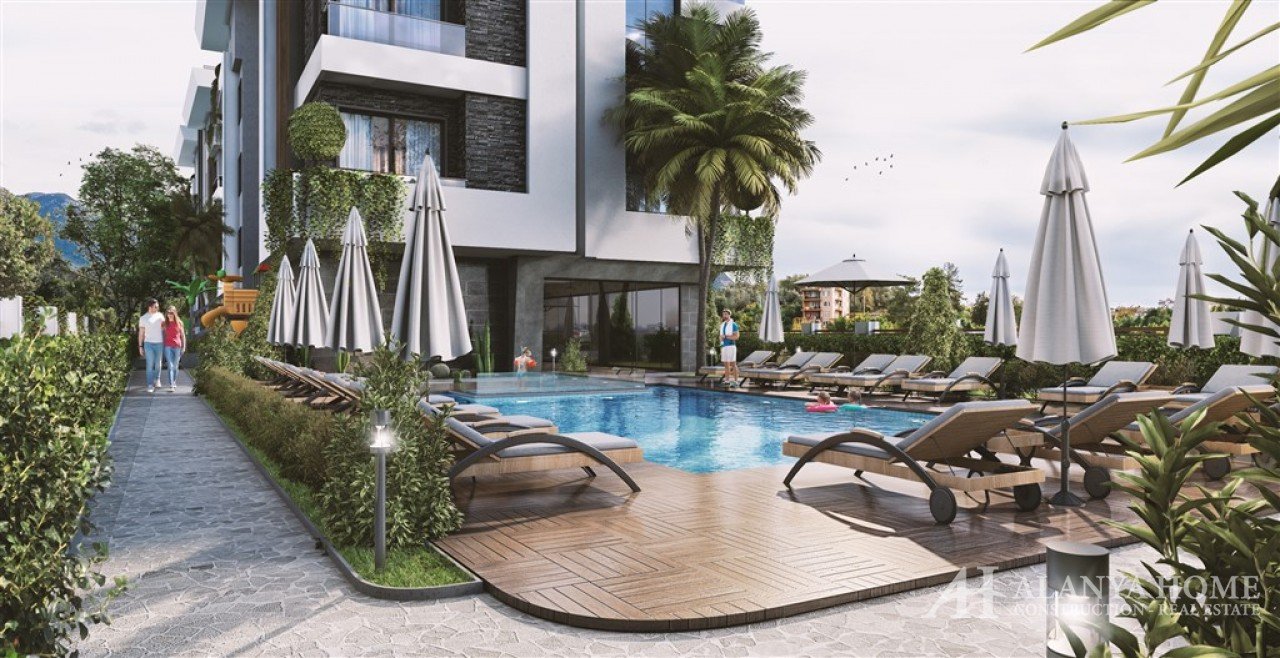 Cactus Garden Oba Alanya Antalya Turquie achat vente propriété d'un appartement meublé d'une